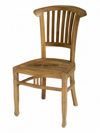 Code: SJC 007 Name: Kipas Chair Size: W=40 x D=46 x H=90 cm Wood: Solid Teakwood